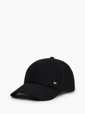 Hilfiger Monotype 6 Panel Baseball Cap Schwarz Tommy Hilfiger