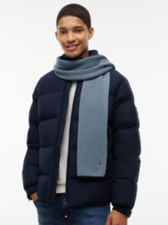 Hilfiger Flag Scarf With Cashmere — Blue 4