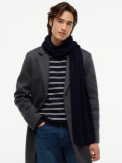 Hilfiger Flag Scarf With Cashmere — Blue 4