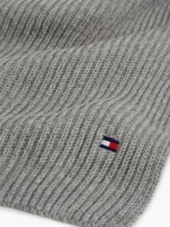 Hilfiger Flag Scarf With Cashmere — Grey 2