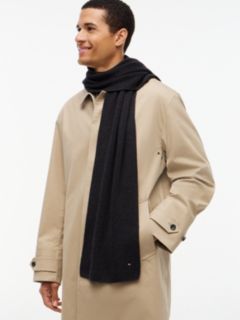 Hilfiger Flag Scarf With Cashmere — Grey 4