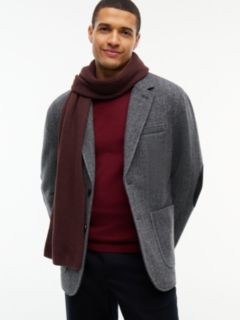 Hilfiger Flag Scarf With Cashmere — Red 4