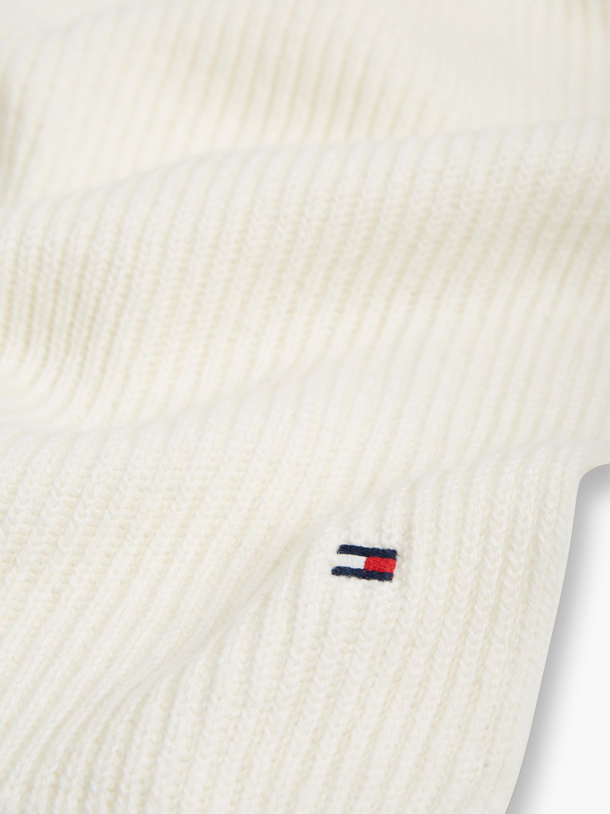 Hilfiger Flag Scarf With Cashmere — Yellow