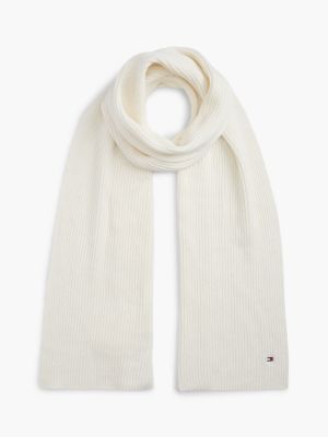 yellow hilfiger flag scarf with cashmere for men tommy hilfiger