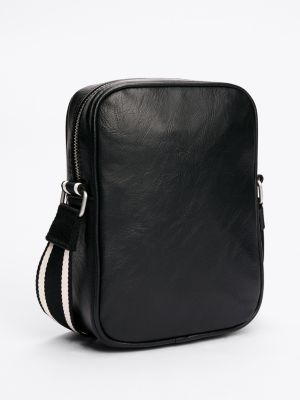 black city contrast strap reporter bag for men tommy jeans