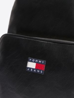 zaino city con logo nero da uomini tommy jeans