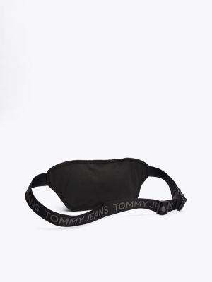sac banane essential à logo black pour hommes tommy jeans
