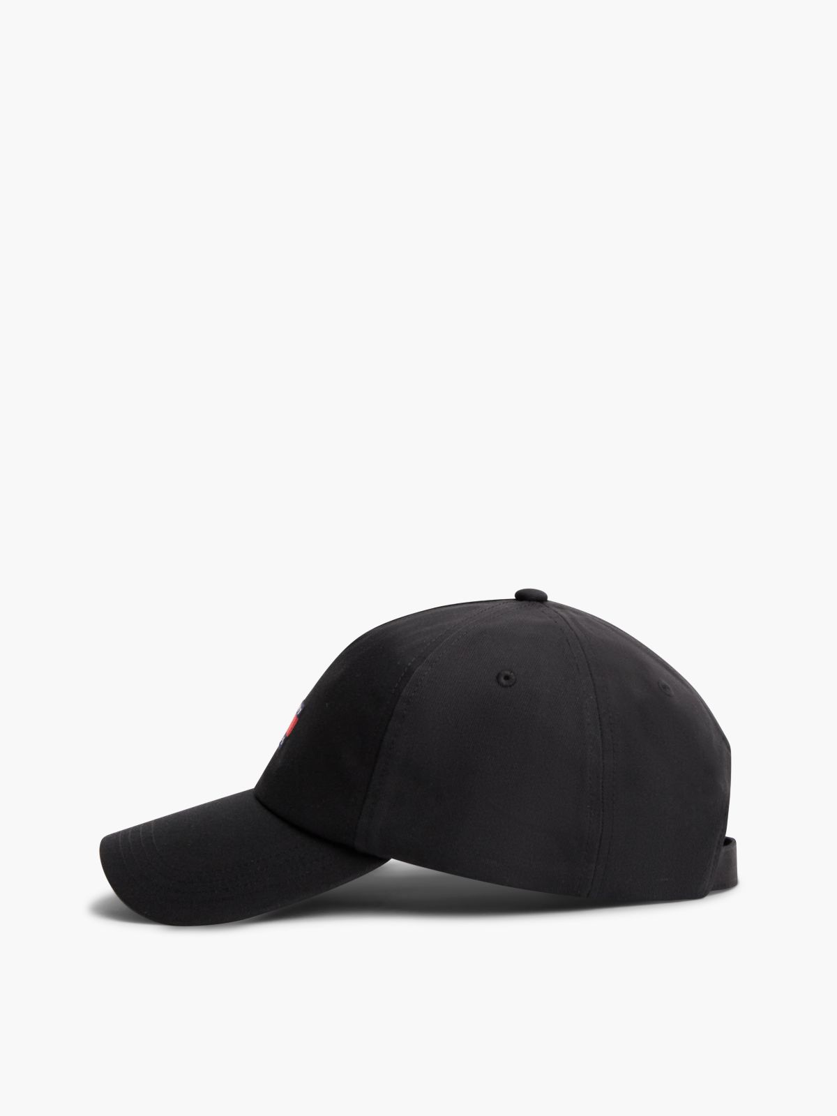 Heritage Logo Twill Baseball Cap — Black