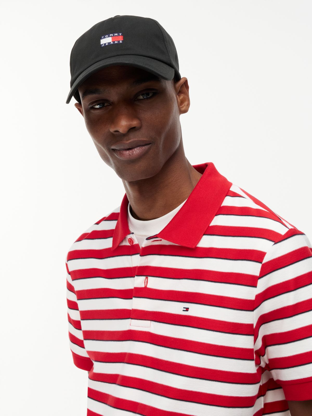 Heritage Logo Twill Baseball Cap — Black