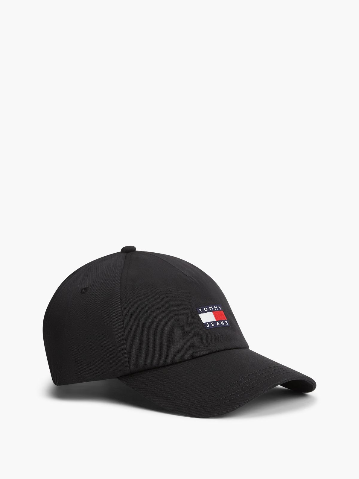 Heritage Logo Twill Baseball Cap — Black