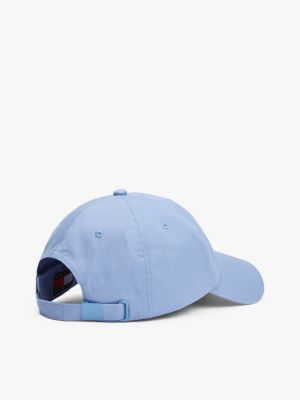 blau heritage baseball-cap für herren - tommy jeans