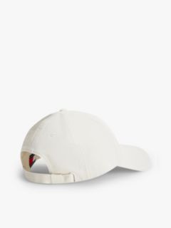 Heritage Logo Twill Baseball Cap — White 2
