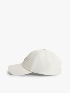 Heritage Logo Twill Baseball Cap — White 3