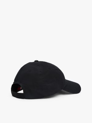 casquette heritage à logo brodé noir pour hommes tommy jeans