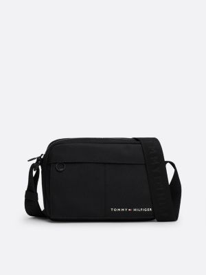 borsa reporter a tracolla black da uomini tommy hilfiger