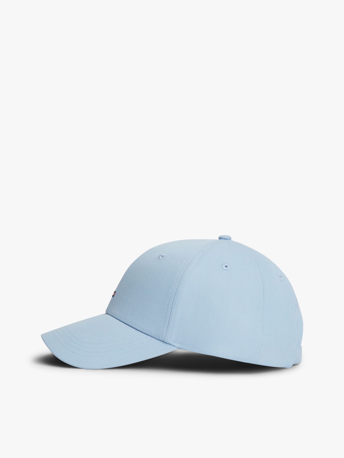 Hilfiger Flag Embroidery Six-Panel Baseball Cap — Blue