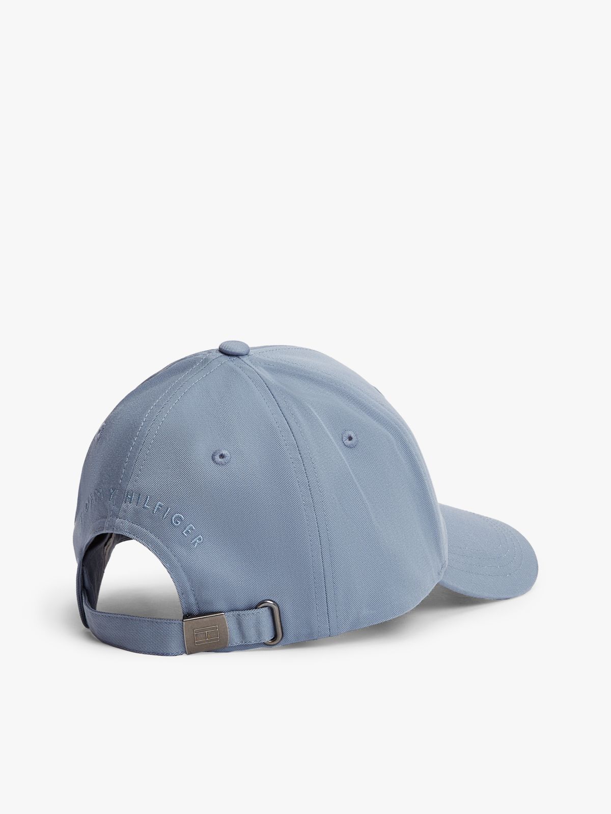 Hilfiger Flag Embroidery Six-Panel Baseball Cap — Blue