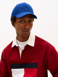 Hilfiger Flag Embroidery Six-Panel Baseball Cap — Blue 4