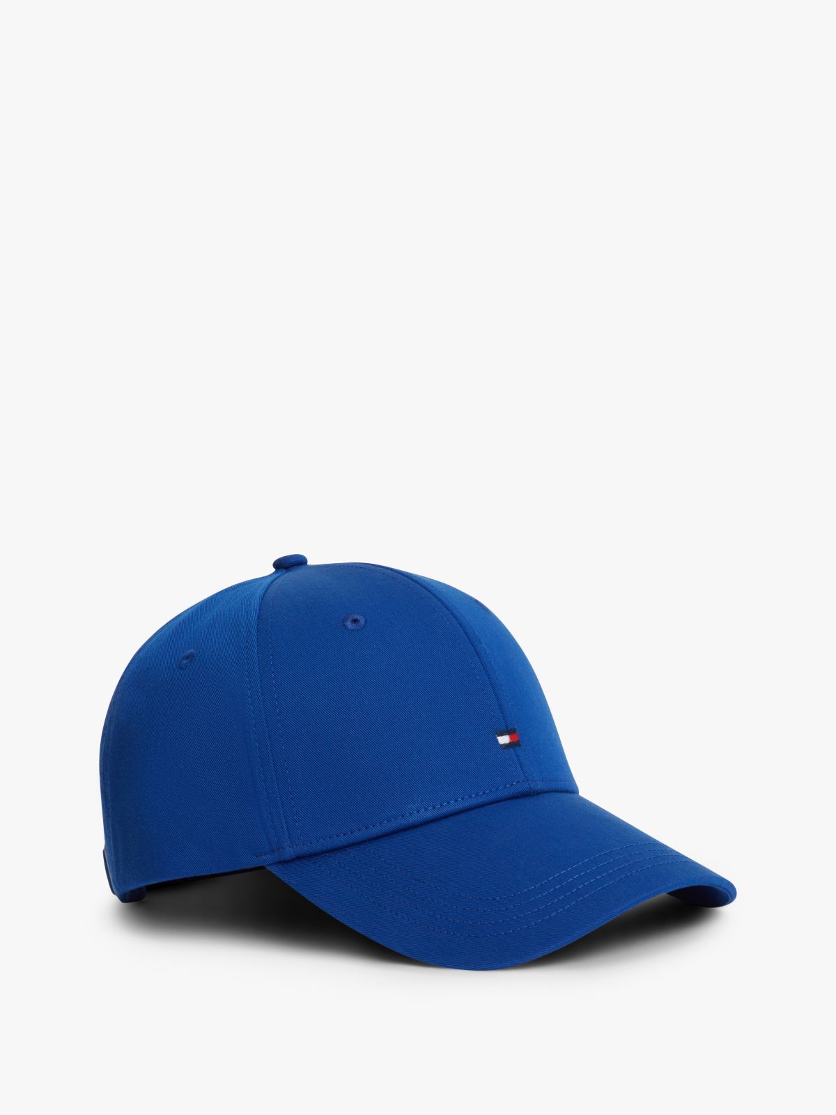 Hilfiger Flag Embroidery Six-Panel Baseball Cap — Blue