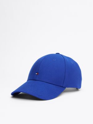 blue hilfiger flag six-panel baseball cap for men tommy hilfiger