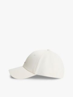 Hilfiger Flag Embroidery Six-Panel Baseball Cap — White 3
