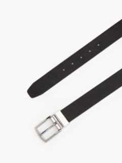 Denton Leather Reversible Belt — Black 2
