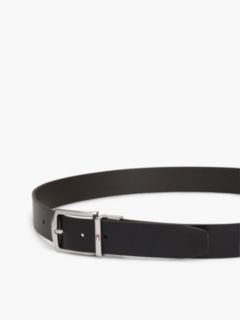 Denton Leather Reversible Belt — Black 5