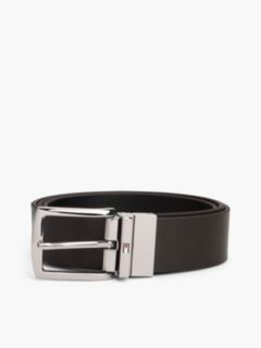Denton Leather Reversible Belt — Black 6