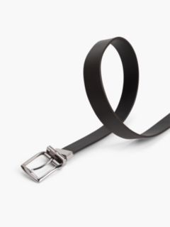 Denton Leather Reversible Belt — Black 1