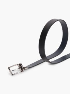 Denton Leather Reversible Belt — Blue 1