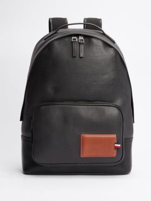 sac à dos casual en cuir multi pour hommes tommy hilfiger