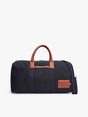 sac duffle casual en toile multi pour hommes tommy hilfiger