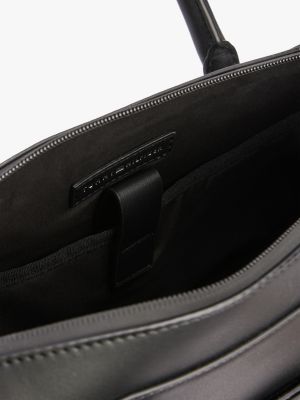 black th monogram laptop bag for men tommy hilfiger