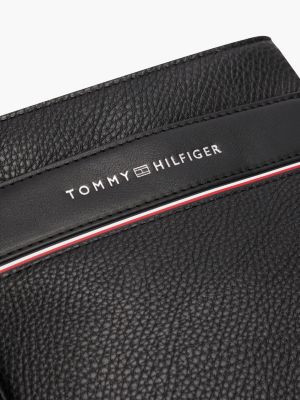 schwarz th business corporate crossbody-tasche für herren - tommy hilfiger