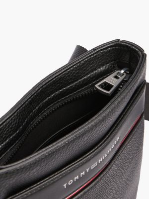 schwarz th business corporate crossbody-tasche für herren - tommy hilfiger