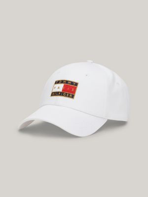 gorra de béisbol 1985 colección tommy hilfiger paris white de hombres tommy hilfiger