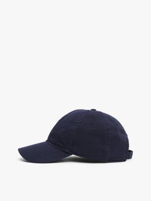 blue hilfiger flag baseball cap for men tommy hilfiger