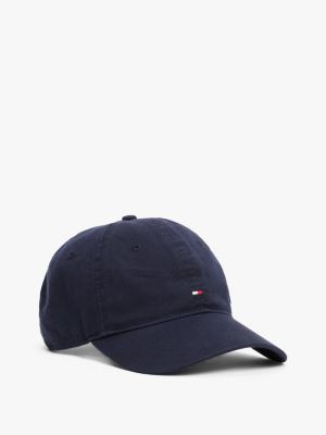 cappello da baseball con bandierina blue da uomini tommy hilfiger