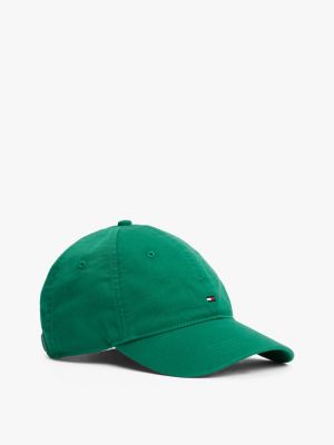 cappello da baseball con bandierina green da uomini tommy hilfiger