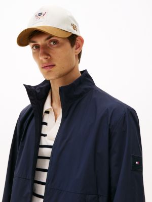 multi th crest patch baseball cap for men tommy hilfiger