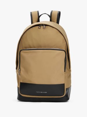 multi th business metal logo backpack for men tommy hilfiger