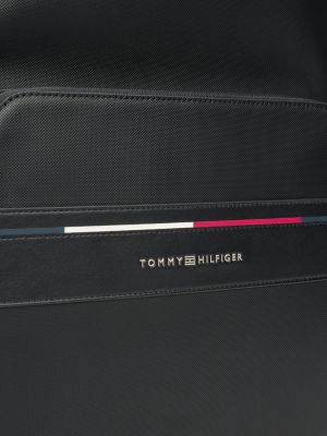 schwarz signature rucksack mit struktur für herren - tommy hilfiger