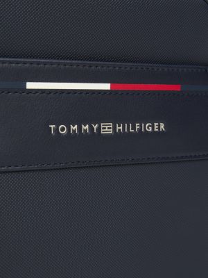 blau signature crossbody-reporter-tasche für herren - tommy hilfiger