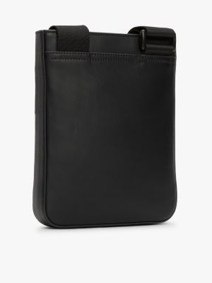 schwarz signature crossbody-tasche für herren - tommy hilfiger