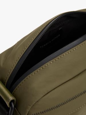 sac reporter à logo texturé plusieurs couleurs pour hommes tommy hilfiger