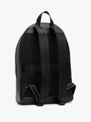 schwarz th business corporate rucksack mit logo für herren - tommy hilfiger