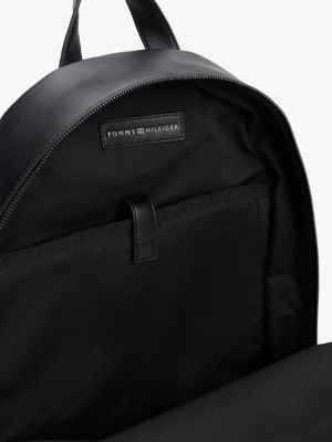 schwarz th business corporate rucksack mit logo für herren - tommy hilfiger