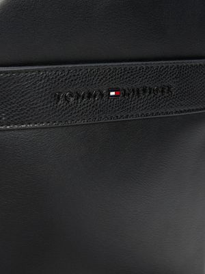 schwarz th business corporate reportertasche für herren - tommy hilfiger