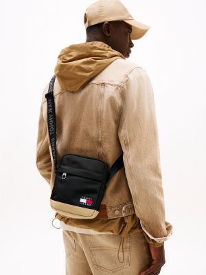 bolso reporter con bandolera essential multicolor de hombres tommy jeans