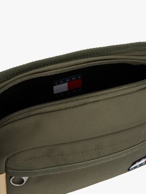 marsupio essential bicolore khaki da uomini tommy jeans